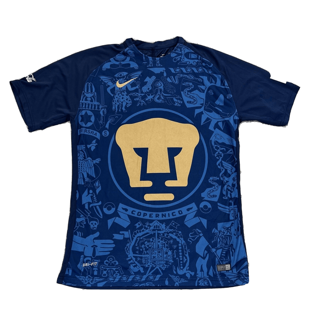 ウェア NIKE PUMAS 15-16 AWAY Pumas UNAM Nike Mens Soccer Jersey 2015-2016 Away Size XL