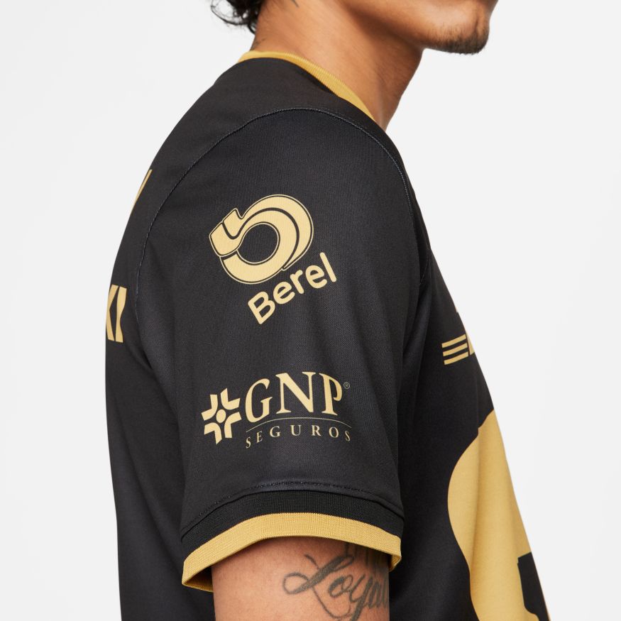 Nike Pumas Third Stadium Jersey 23 - Black/Truly Gold/Truly Gold - Best Buy Soccer