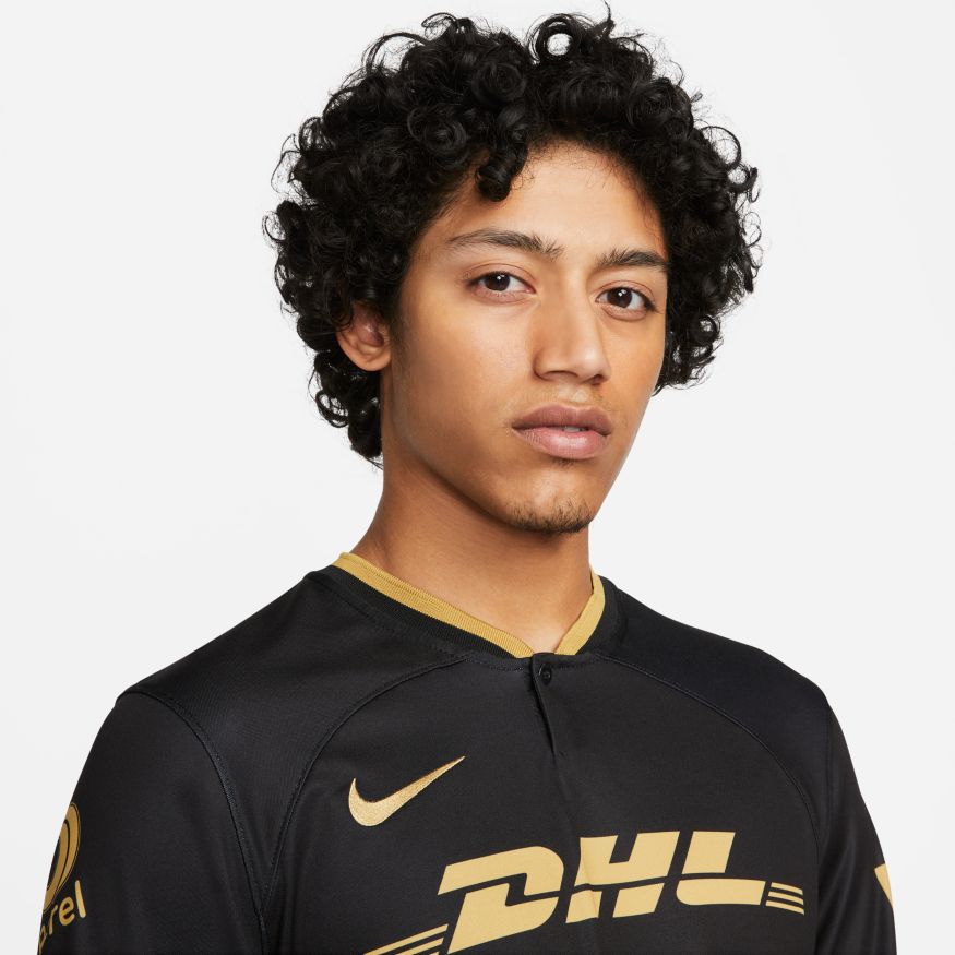 Nike Pumas Third Stadium Jersey 23 - Black/Truly Gold/Truly Gold - Best Buy Soccer