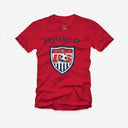 Nike QT USNT Crest Cotton Tee - Red - Best Buy Soccer