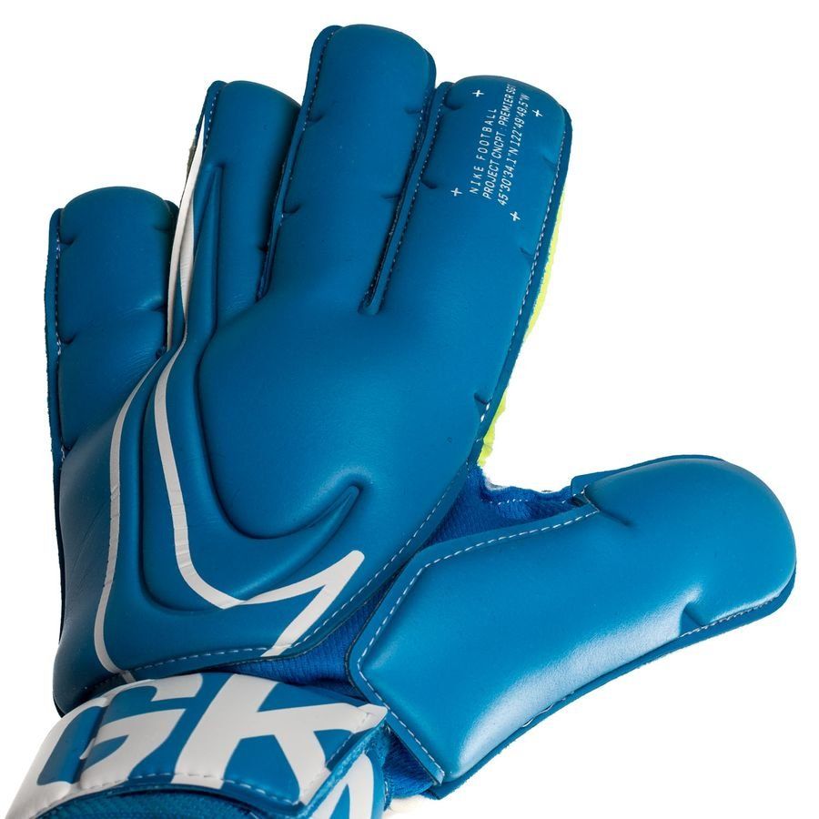 Nike SGT Premier Goalkeeper Gloves - New Lights/Blue Hero/White - Best Buy Soccer