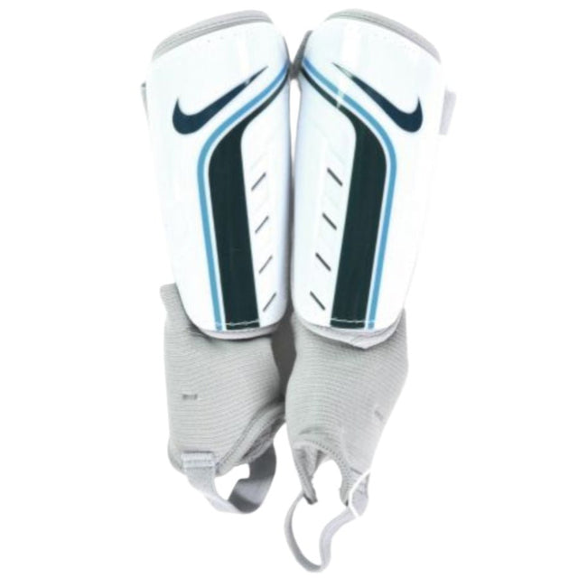 Nike Shield Shin Guards - White/Blue/Black - Best Buy Soccer