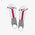 Nike Shield Shin Guards - White/Red/Black