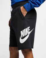 Nike Sportswear Alumni Men's Terry Shorts Black/White - Best Buy Soccer