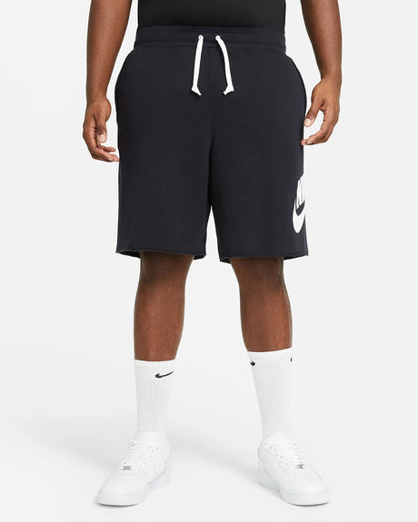 Nike Sportswear Alumni Men's Terry Shorts Black/White - Best Buy Soccer