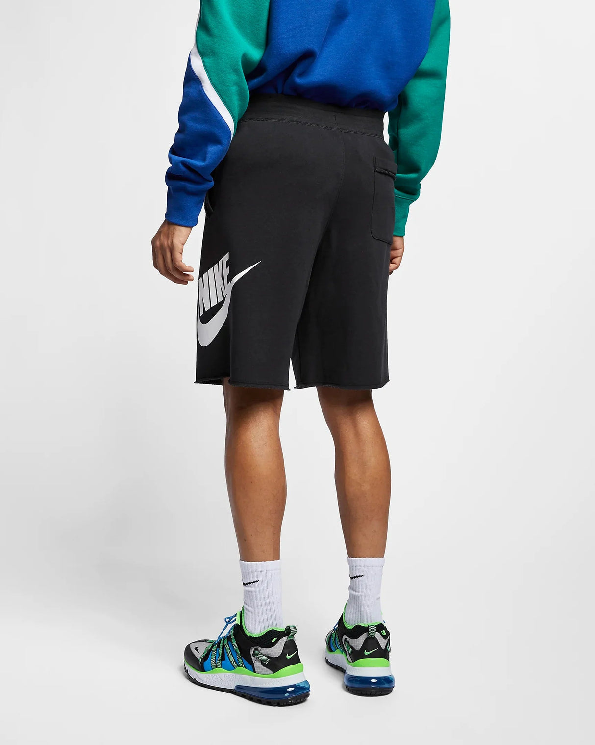 Nike Sportswear Alumni Men's Terry Shorts Black/White - Best Buy Soccer