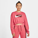 Nike Sportswear Icon Clash Women's Oversized Fleece Crew - Best Buy Soccer