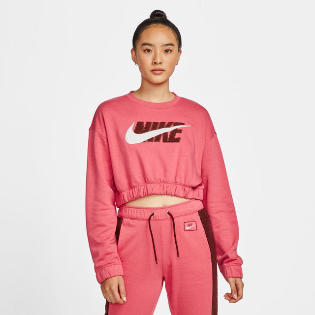 Nike Sportswear Icon Clash Women's Oversized Fleece Crew - Best Buy Soccer