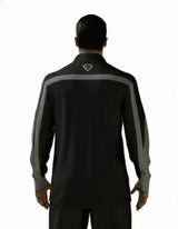 Nike Squad 14 Long Sleeve 1/4 Zip Pullover Training Top - Black/Grey - Best Buy Soccer