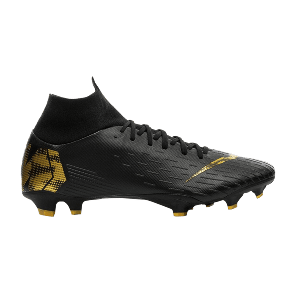 nike superfly black and gold