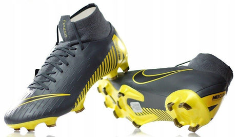Nike Superfly 6 Pro FG Men's Soccer Cleats - Dark Grey/Yellow - Best Buy Soccer