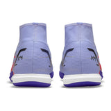Nike Superfly 8 Academy KM IC Indoor Soccer Shoes - Light Thistle/Metallic Silver - Best Buy Soccer