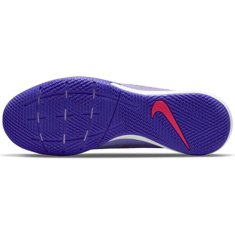 Nike Superfly 8 Academy KM IC Indoor Soccer Shoes - Light Thistle/Metallic Silver - Best Buy Soccer