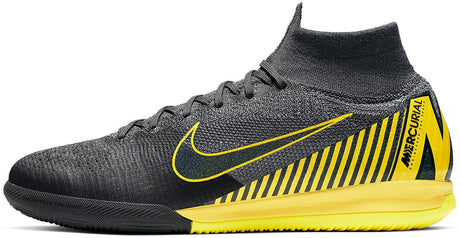 Nike Superflix 6 Elite IC Indoor Men's Soccer Shoes - Thunder Grey/Black
