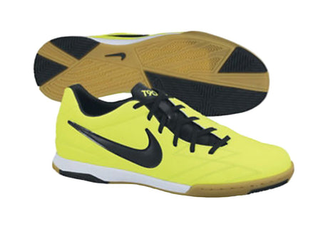 Nike T90 Shoot IV IC Indoor Soccer Shoes - Volt/Black - Best Buy Soccer
