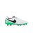 Nike Tiempo Genio II Leather FG Firm Groun Soccer Cleats - White/Black/Green - Best Buy Soccer