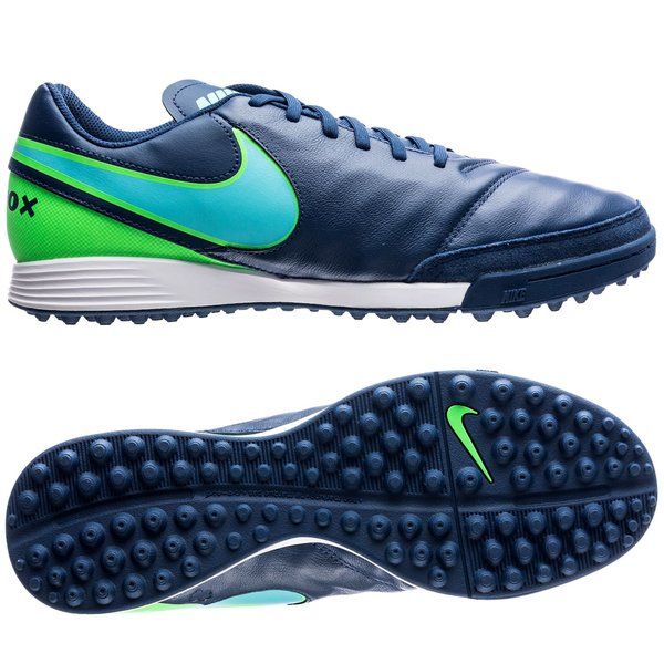 Nike Tiempo Genio II Leather TF - Mens Soccer Cleats - Turf