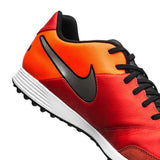 Nike Tiempo Genio Leather II TF Turf Soccer Cleats - Light Crimson/Metallic Silver - Best Buy Soccer