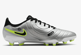 Nike Tiempo Legend 10 Academy FG Firm Ground Silver - Best Buy Soccer