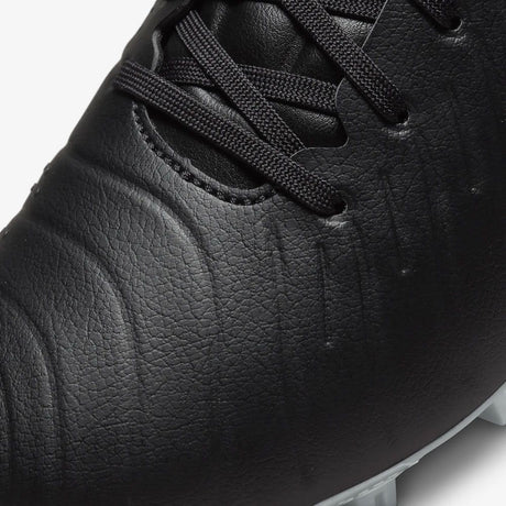 Nike Tiempo Legend 10 Academy Firm Ground Soccer Cleats Black/Hyper Royal/Chrome - Best Buy Soccer