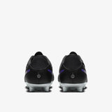 Nike Tiempo Legend 10 Academy Firm Ground Soccer Cleats Black/Hyper Royal/Chrome - Best Buy Soccer