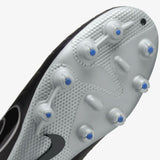 Nike Tiempo Legend 10 Academy Firm Ground Soccer Cleats Black/Hyper Royal/Chrome - Best Buy Soccer