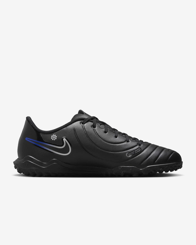Nike Tiempo Legend 10 Club TF Turf Football Boots Black/Hyper Royal/Chrome - Best Buy Soccer