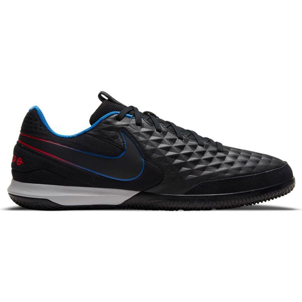 Nike Legend 8 Academy IC Men's Soccer Shoes -Black/Red