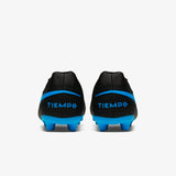 Nike Tiempo Legend 8 FG Youth Soccer Cleats - Black/Blue - Best Buy Soccer