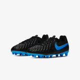 Nike Tiempo Legend 8 FG Youth Soccer Cleats - Black/Blue - Best Buy Soccer