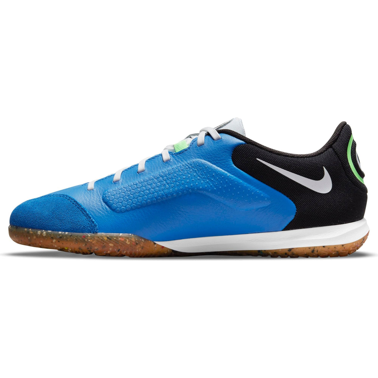 Nike Tiempo Legend 9 Academy IC Indoor Soccer Shoes - Blue/Black/Lime - Best Buy Soccer
