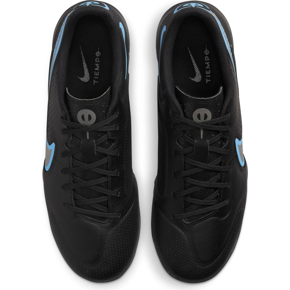 Nike Tiempo Legend 9 Academy TF Turfs Soccer Cleats - Black/Black/Iron Grey - Best Buy Soccer