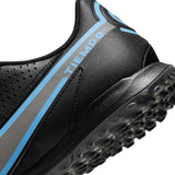 Nike Tiempo Legend 9 Academy TF Turfs Soccer Cleats - Black/Black/Iron Grey - Best Buy Soccer