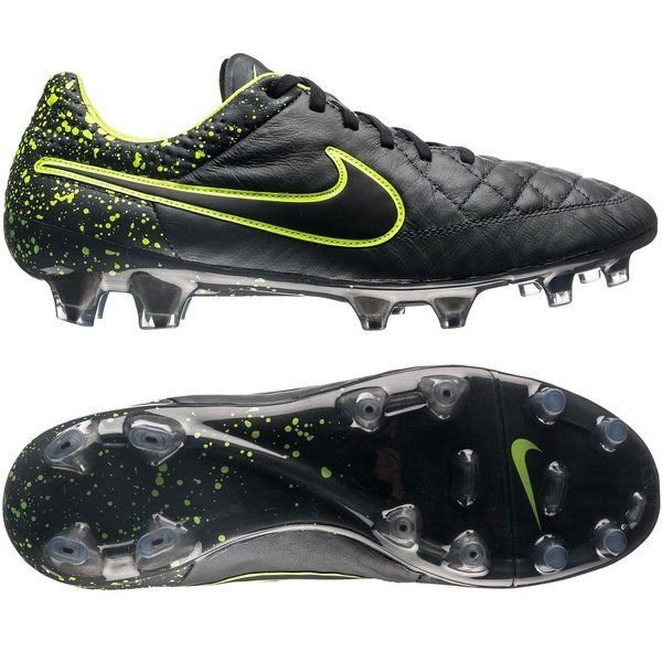 Nike Tiempo Legend V FG Soccer Cleatsh- Anthracite/Volt - Best Buy Soccer