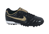 Nike Tiempo Natural TF Turf Youth Soccer Cleats - Black/Gold - Best Buy Soccer