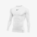 Nike Top Long Sleeve Compression White - Best Buy Soccer