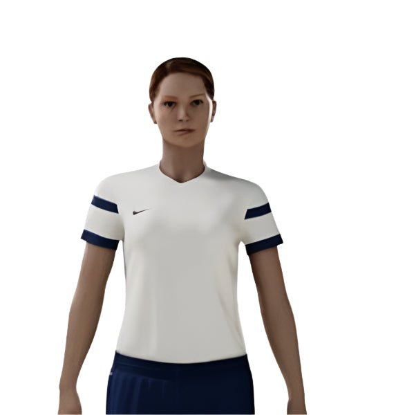 Nike Trophy II Women's Jersey - White/Navy - Best Buy Soccer