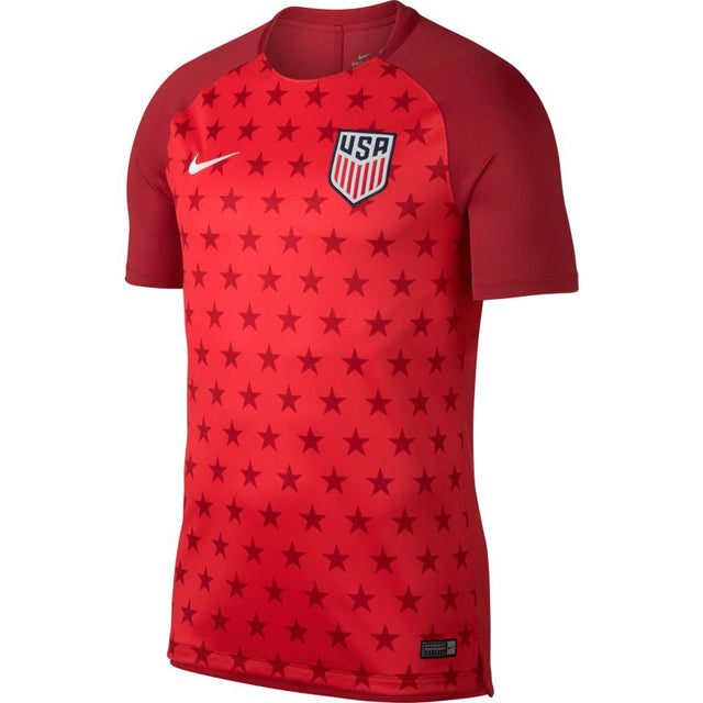 Nike Usa Dry Squad Top Red/White - Best Buy Soccer