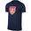 Nike USA Crest Basic Core Cotton Tee - Navy/Red