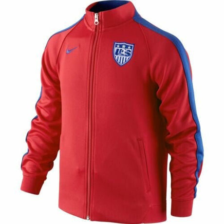 Nike USA N98 Auth Track Jacket Youth - Red - Best Buy Soccer