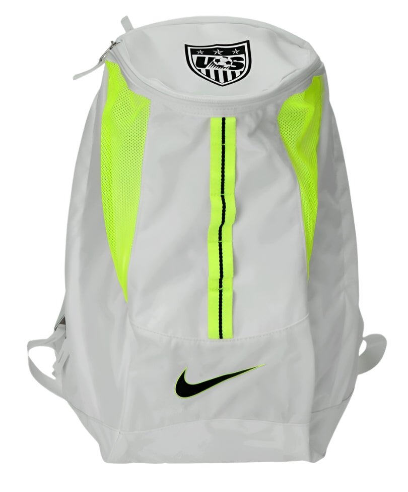 Nike USA Shield Compact Backpack White/Volt - Best Buy Soccer