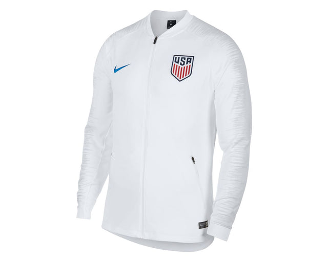 Nike Usa Squad Jacket White/Blue - Best Buy Soccer