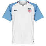 Nike USMNT 16 Stadium Home Men's Jersey - White/Blue - Best Buy Soccer