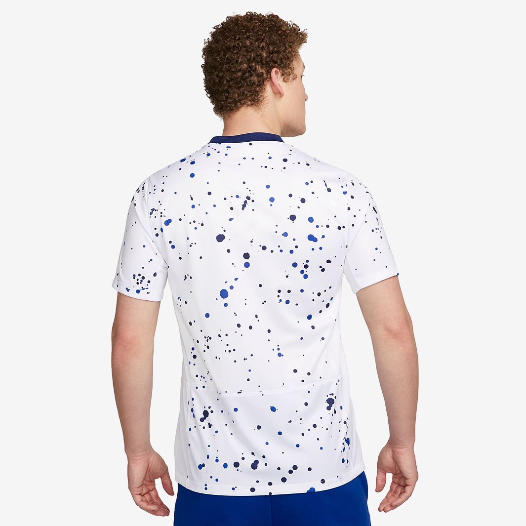 Nike USMNT 2023 Stadium Home Men's Jersey - White/Metallic Gold - Best Buy Soccer
