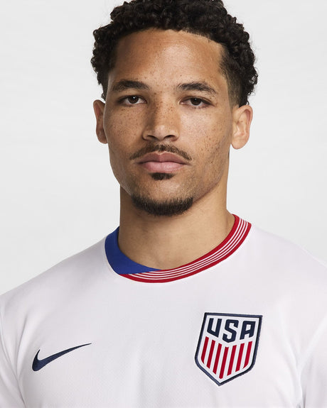 Nike USMNT 2024 Stadium Home Men's Jersey - White/White - Best Buy Soccer