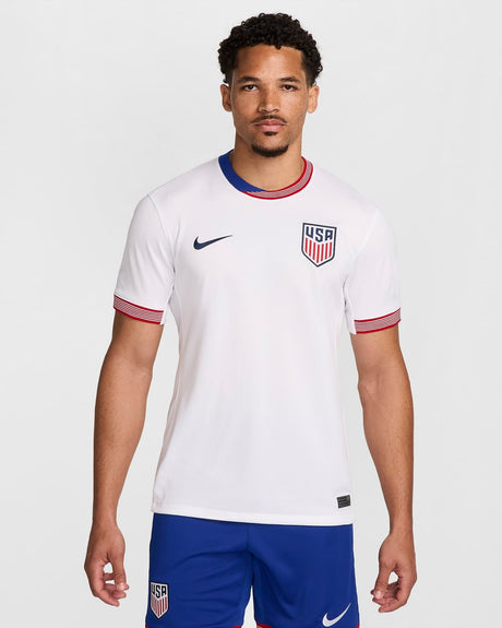 Nike USMNT 2024 Stadium Home Men's Jersey - White/White - Best Buy Soccer