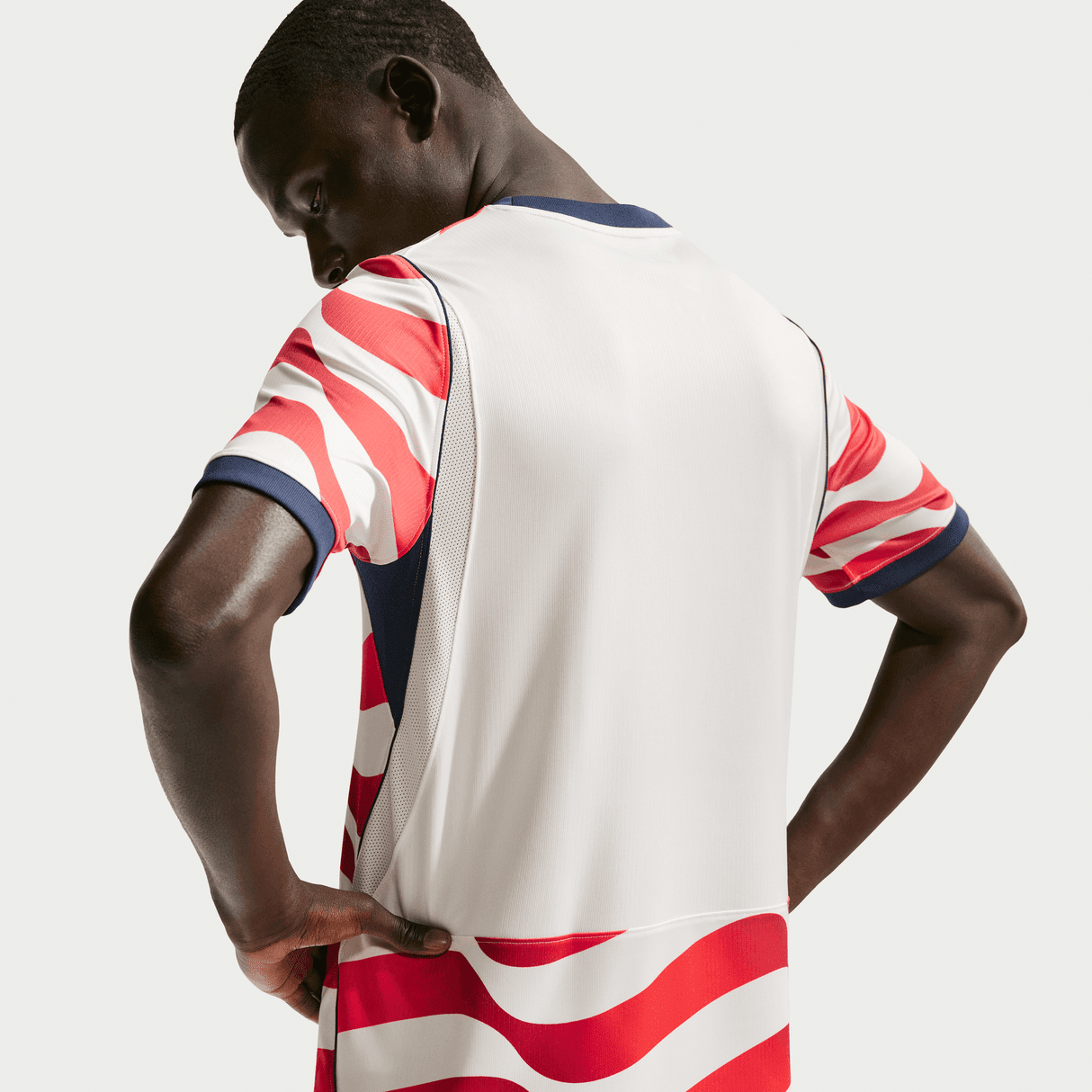 Nike USMNT Home Men's Soccer Jersey 2026 White/Red/Blue - Best Buy Soccer