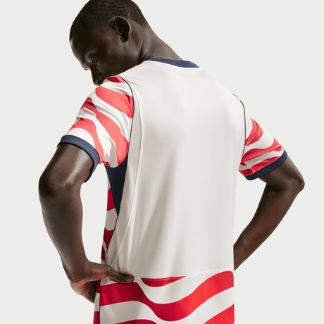Nike USMNT Home Men's Soccer Jersey 2026 White/Red/Blue - Best Buy Soccer
