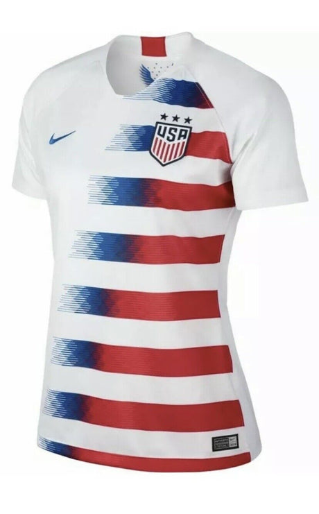 Nike USWNT 2018 Stadium Home Women's Jersey - White/Red/Blue - Best Buy Soccer