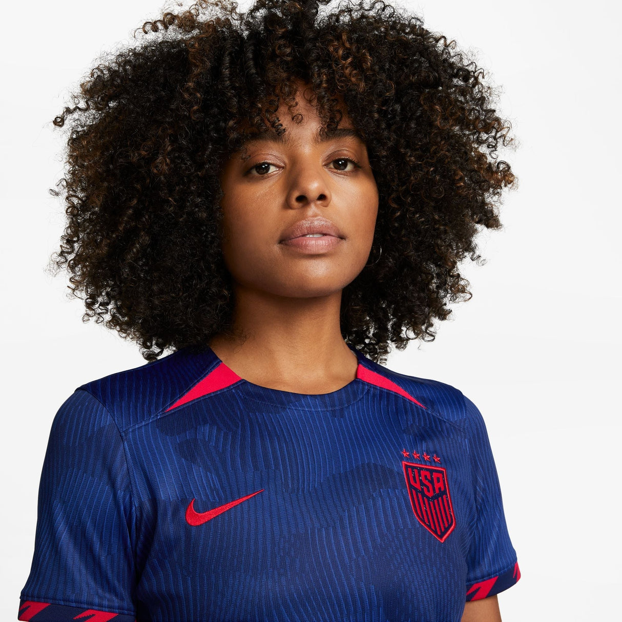 Nike USWNT 2023 Stadium Away Women's Jersey - Royal/Navy/Red - Best Buy Soccer